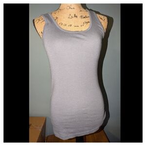 Cynthia Rowley Scoop Neck Tank Top Pink Size XL